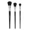 Artists Loft; 6 Pack: Black Taklon 3 Piece Mixed Media Oval Mop Brush Set by Artist's Loft®; Category:Multi-Purpose; Image:2
